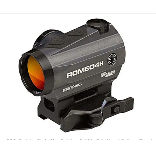 black Sig Sauer ROMEO4H Red Dot Sight with mount