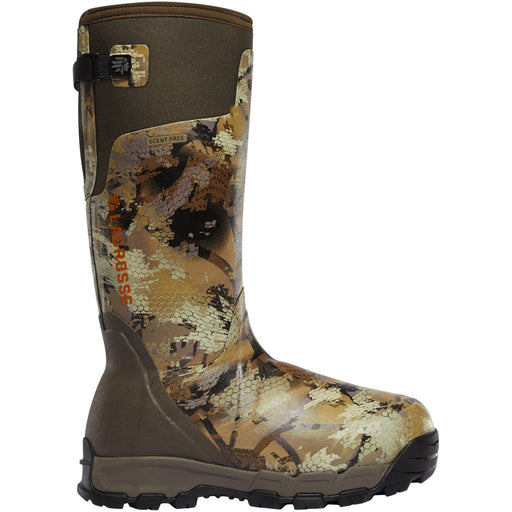 camo rubber boots with brown neoprene 