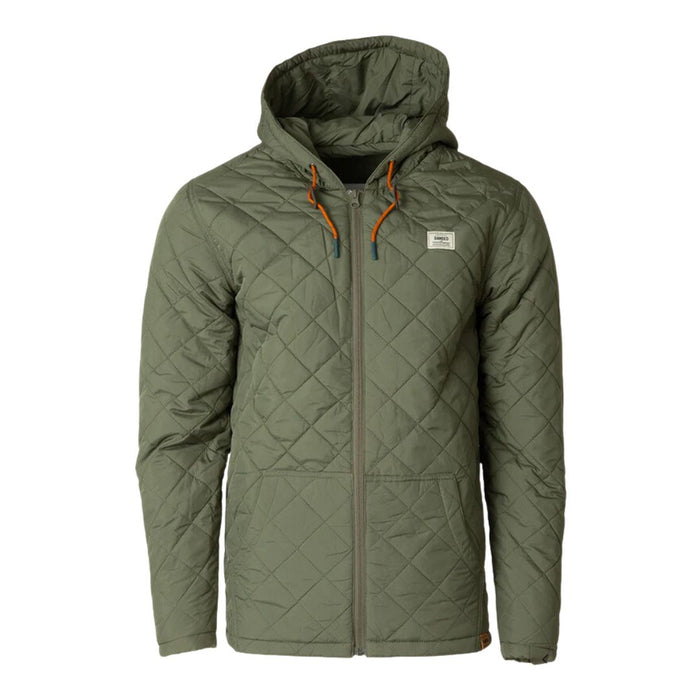 Banded Mountainside Full Zip Quilted Jacket