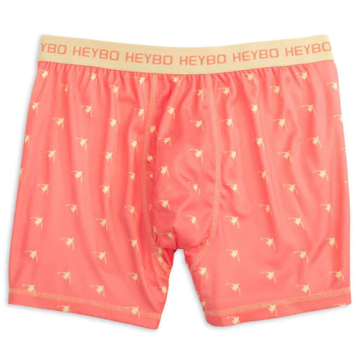 Coral and yellow Heybo Ducks Boxer Briefs