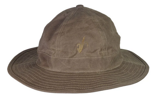 brown boonie cap with Avery cattail