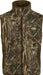 Drake Waterfowl Windproof Tech full zip Vest with zippered chest and hand pockets