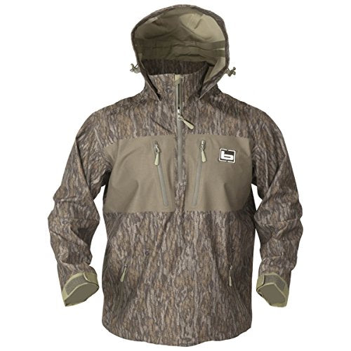 Banded B00470-488, Waterproof Quarter Zip Hooded Pullover Jacket