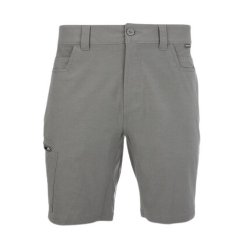gray shorts with side pocket
