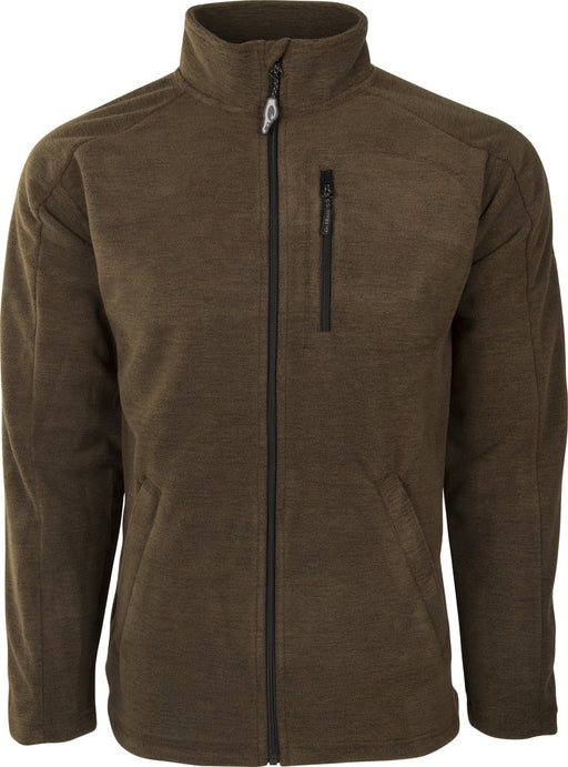 Drake Men's Standard Windproof Full Zip jacket with chest zip pocket