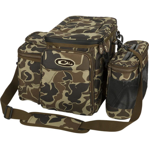 Drake Wingshooters Shell Boss cooler and game camo bag with muliple pockets and carry strap