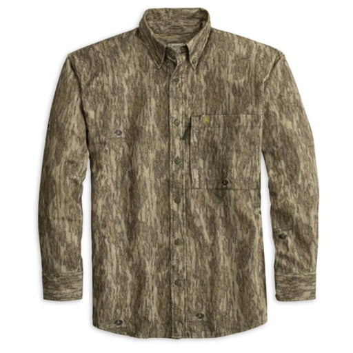 HeyBo Camo Flannel full button front and chest pocket