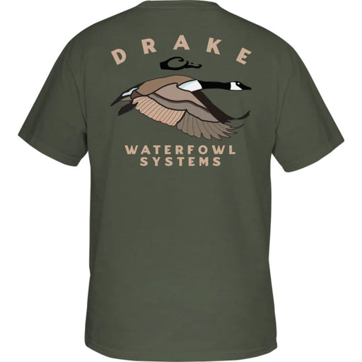 Drake Waterfowl Systems Retro Canada Goose Tee