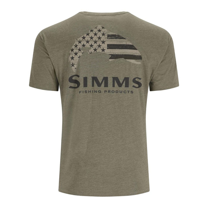 Simms Wooden Flag Trout T-Shirt