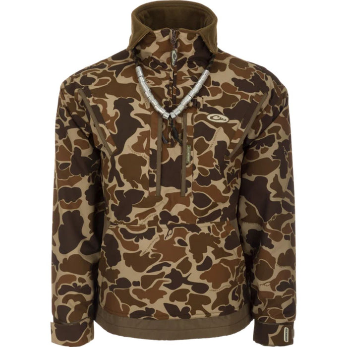 Drake MST Waterproof Fleece-Lined 1/4 Zip Jacket