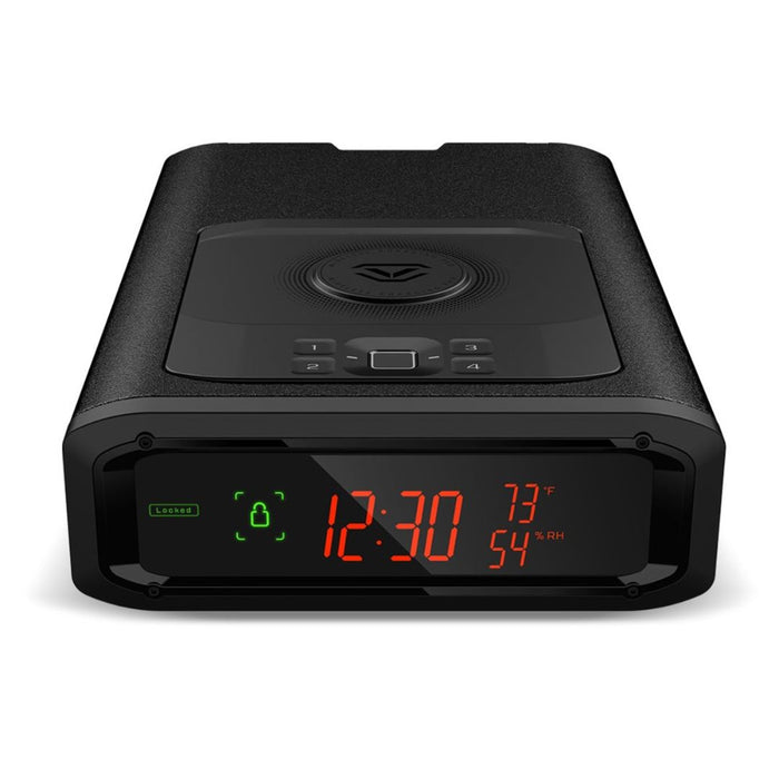 BIOMETRIC SMART STATION with clock in blackl