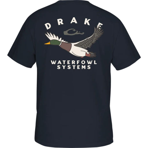 Drake Waterfowl Systems Retro Mallard Tee