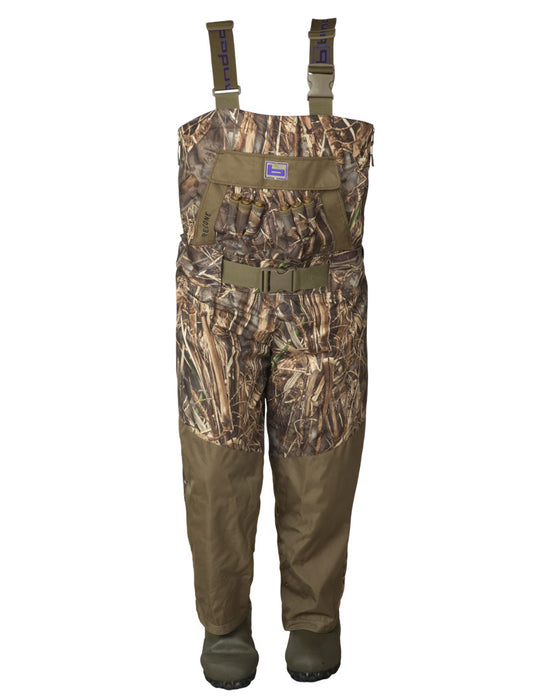 Banded Women's 3.0 Breathable Insulated belted bib Wader with rubber boots