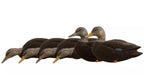 six pack brown duck hunting decoy