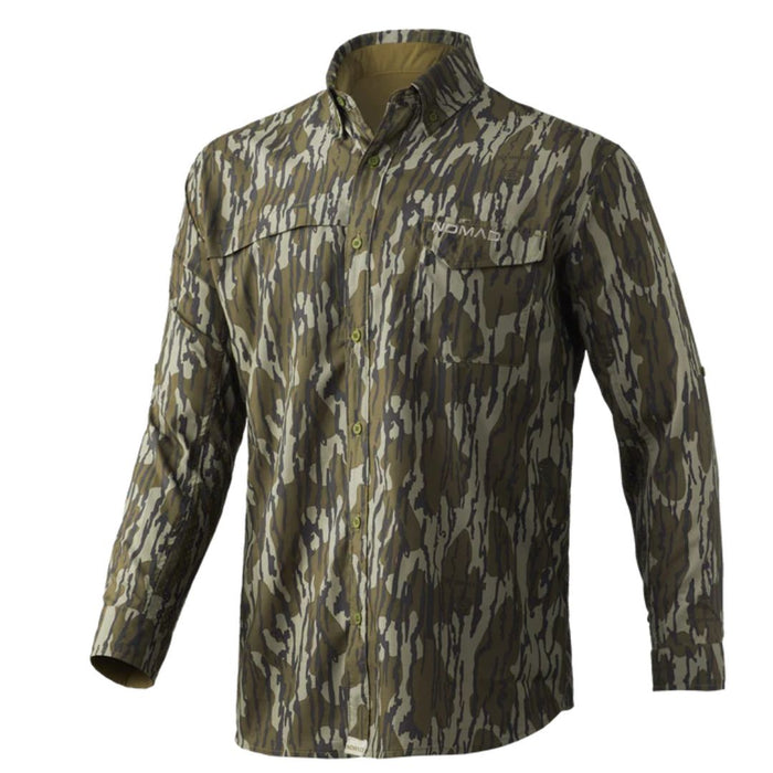 Nomad full button front two chest pockets Stretch-Lite Long Sleeve shirt 