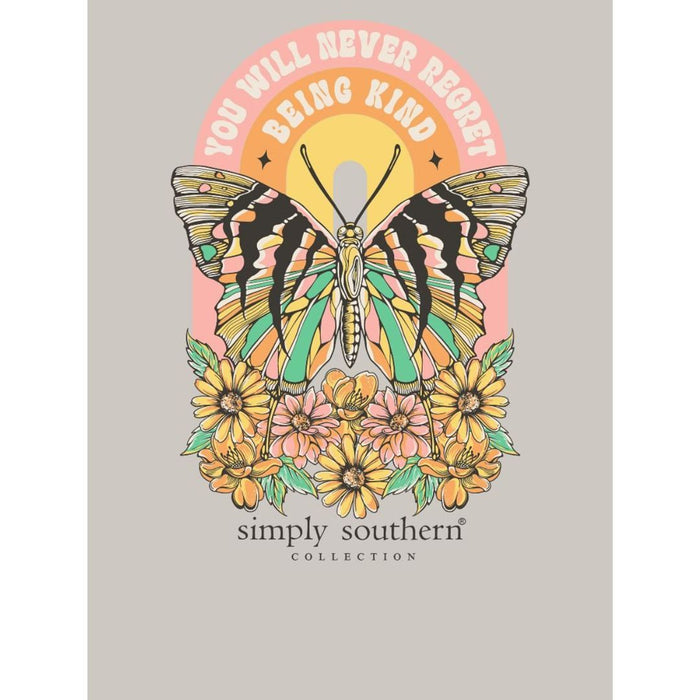 Simply Southern Boxy Kind Silver T-Shirt