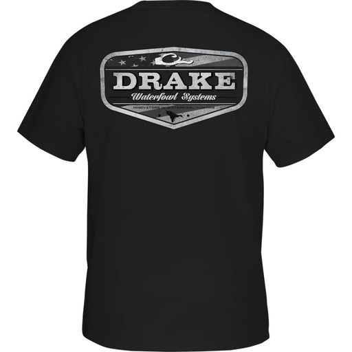 Drake Waterfowl Systems Blackout Badge T Short Sleeve 