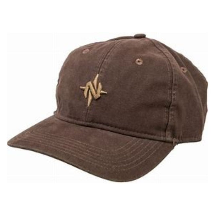 Nomad Canvas Cap brown with tanlogo