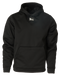 Banded Atchafalaya Pullover hoodie in black