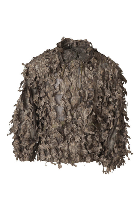 Banded 3D Leafy Ghillie Jacket-Bottomland brown 