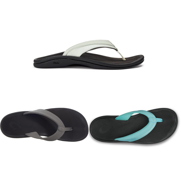 Olukai Women's 3 Point Sandals' in three color variations
