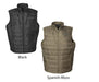 Banded  Men's Heat Vest full front zip and two chest zipper pockets one black one tan