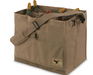 Banded, 6-Slot Duck Bag-Field Khaki open top with shoulder strap