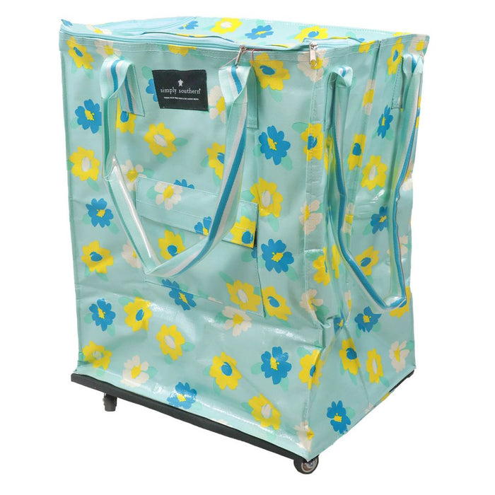 Simply Southern 0124 Roll Tote Flower