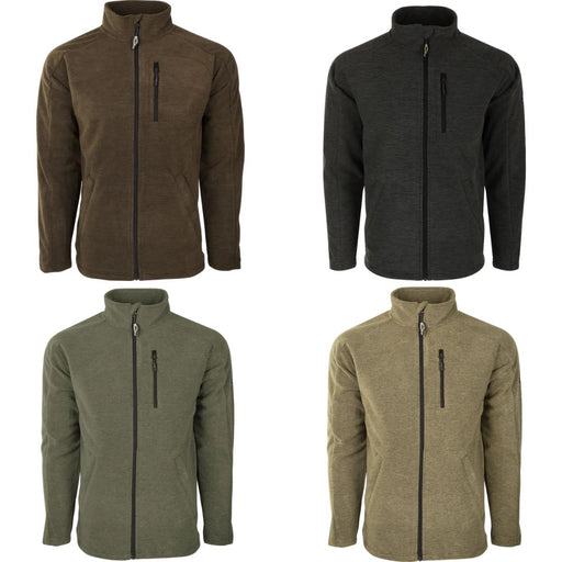 Drake Men's Standard Windproof Full Zip jacket with chest zip pocket in four colors