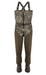 Drake Front Zip Guardian Elite 4-Layer belted bib Wader with Tear-Away Liner with rubber boots