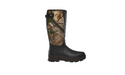 brown rubber boot with neoprene sides