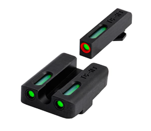 TRUGLO, TFX Pro Tritium and Fiber Optic Xtreme Handgun Sight for Glock Pistols