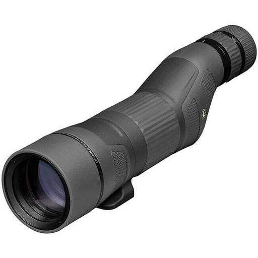 black spotting scope