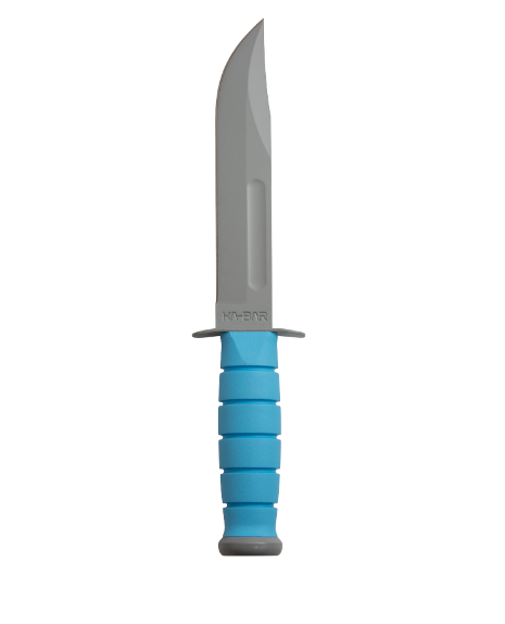 KABAR, SPACE-BAR KNIFE,BLUE KRATON G HANDLE