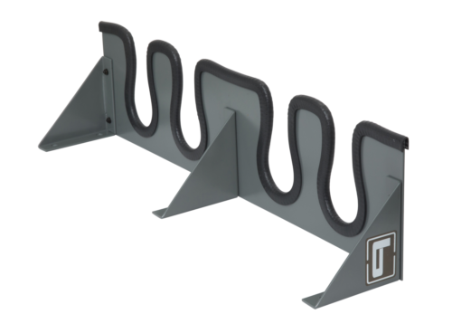 Banded Boot Hanger Double gray black trim