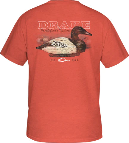 Drake Canvasback Wood Decoy Youth T-Shirt