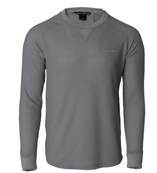 Banded, Grey Cliff Waffle L/S Shirt