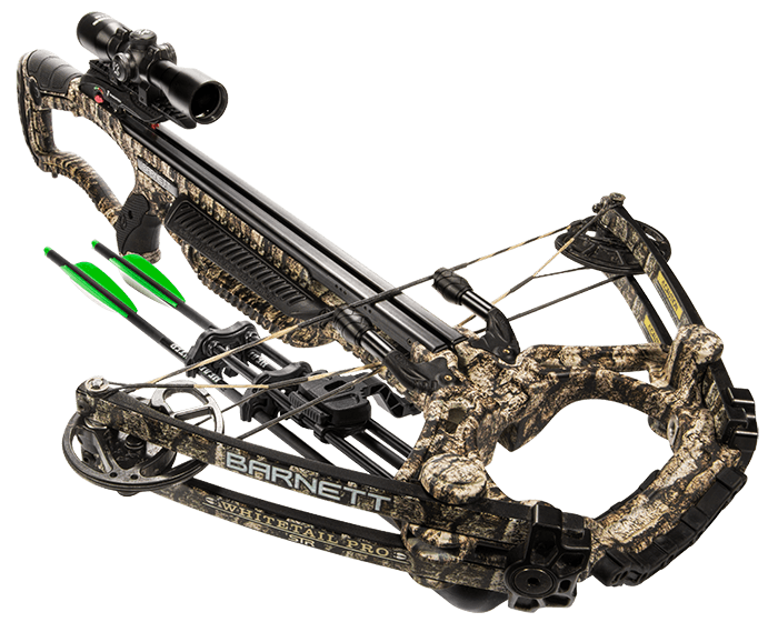 Barnett BAR78004, Whitetail Pro STR with scope and two arrows