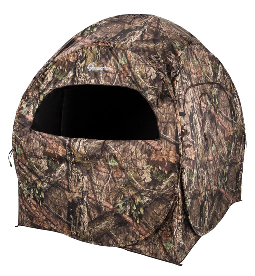 dome hunting blind tree camo print multiple access points