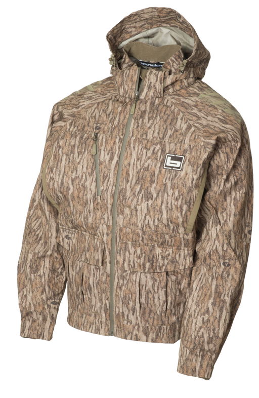 Banded Calefaction 3-N-1 Insulated Wader hooded Jacket  full front zip vertical zip chest pocket