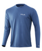 blue performance fishing HUK, Icon X Solid Long Sleeve
