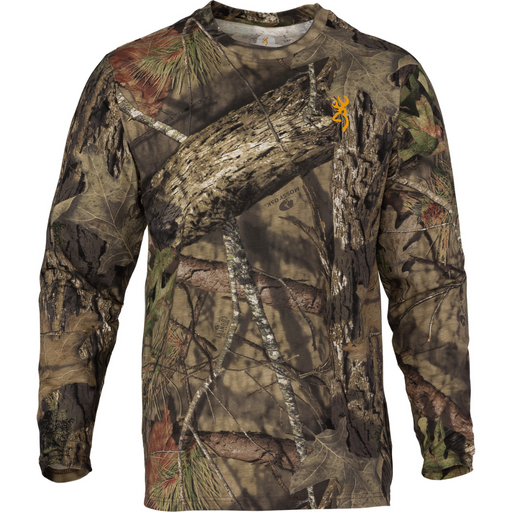 Browning Wasatch-CB Men's Camo long sleeve pullover