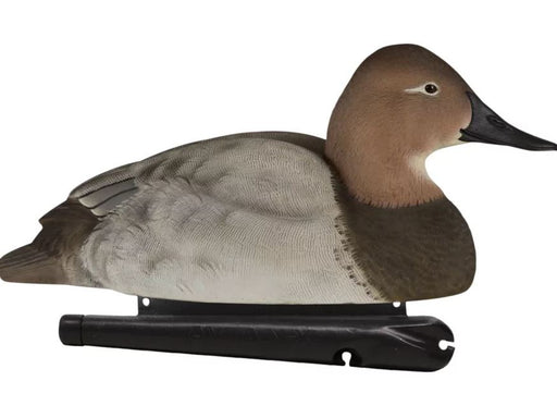 white black and rust color duck hunting decoy
