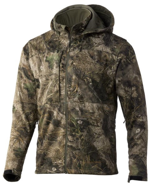NOMAD BARRIER NXT CAMO full zip hooded JACKET with adjustable cuffs