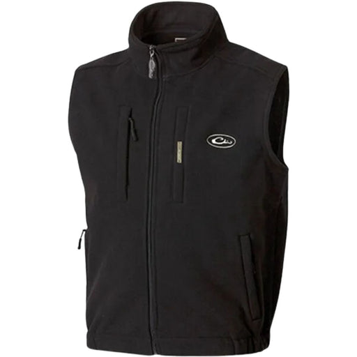 Drake Mst Solid Windproof Layering full zip Vest and two chest pockets