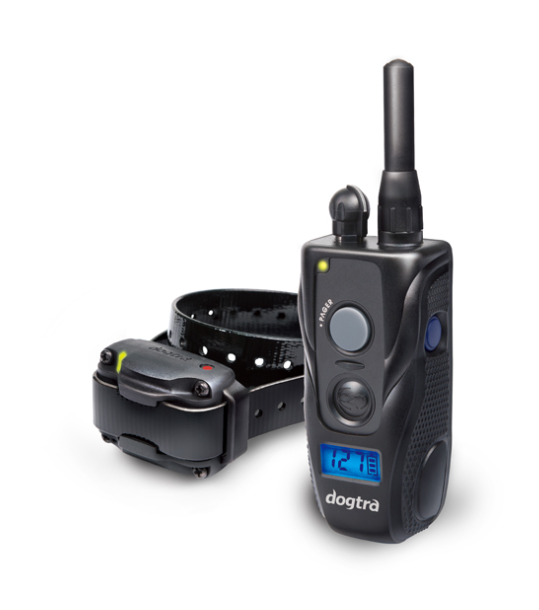 Remote Training Dog E-Collar black with collar and remote