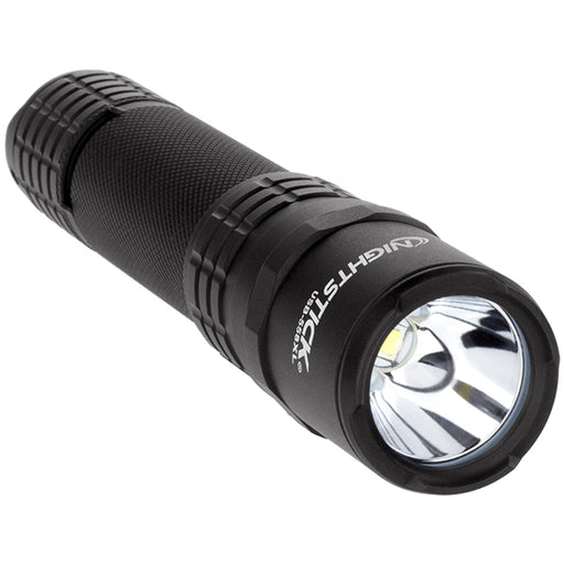 USB Rechargeable Multi-Function Tactical Flashlight - Black