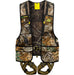 Camo hunting vest harness with pockets