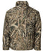 Camouflage 1/4 zip insulated pullover