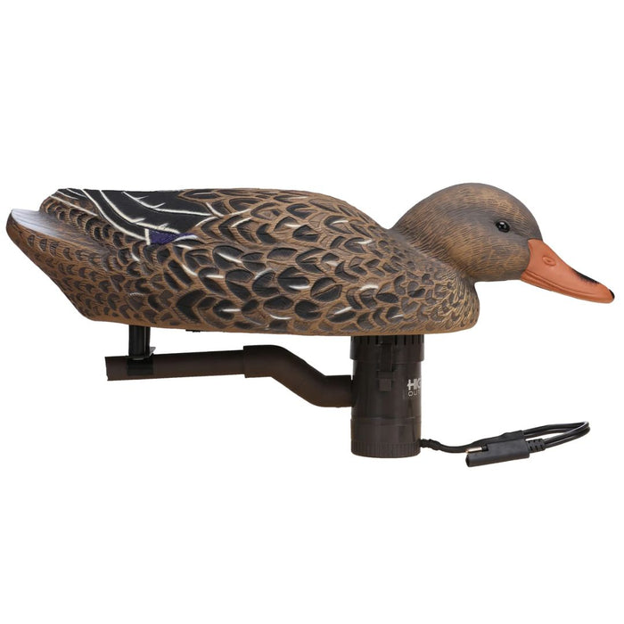  Swimmer Mall Hen duck decoy with cord